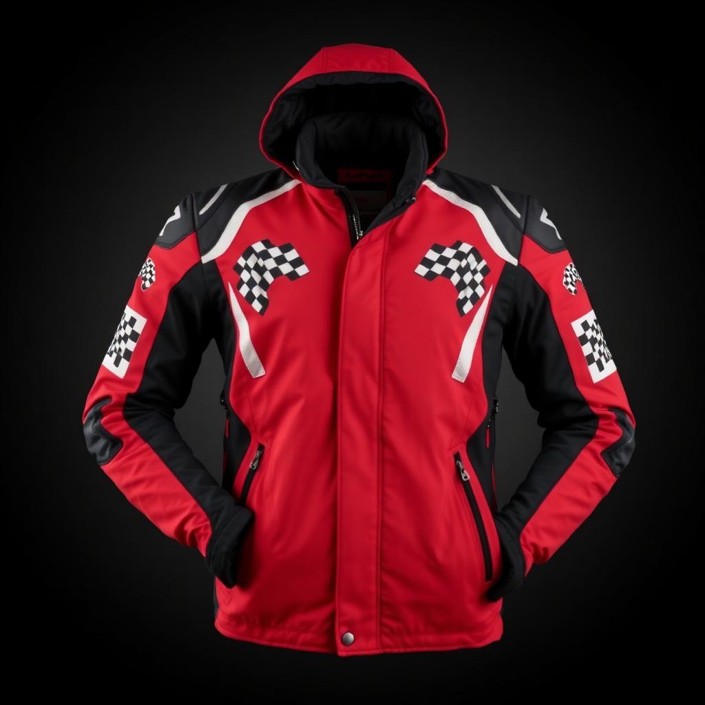 Checkered Flag Hooded